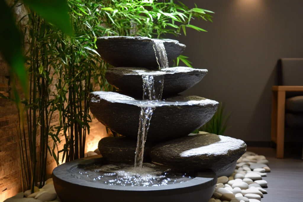 Créer une Fontaine d’Intérieur pour un Son Relaxant