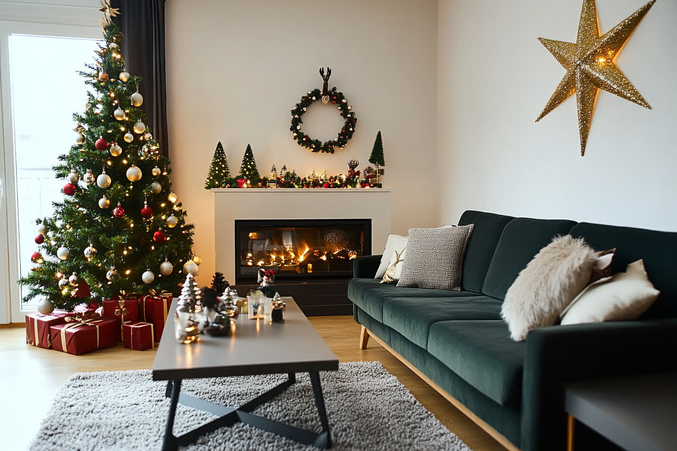 Créer une ambiance féerique : idées de décoration de Noël à la maison