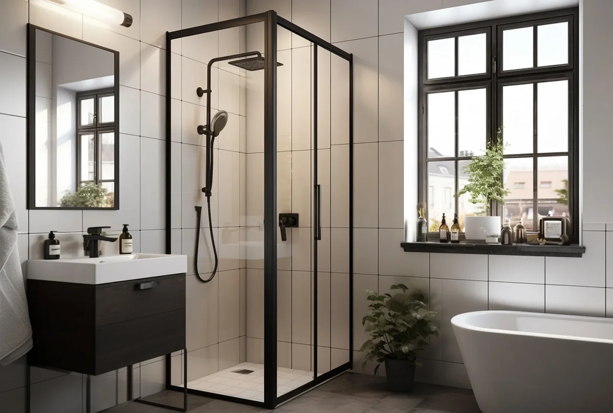 porte pliante salle de bain